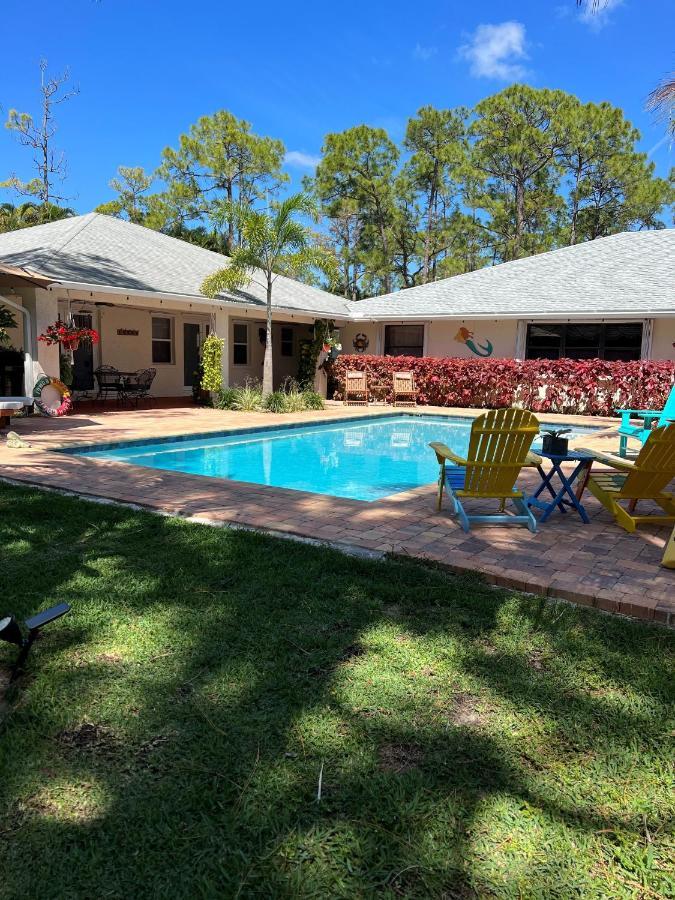 Private Tropical Paradise Guesthouse! Loxahatchee المظهر الخارجي الصورة