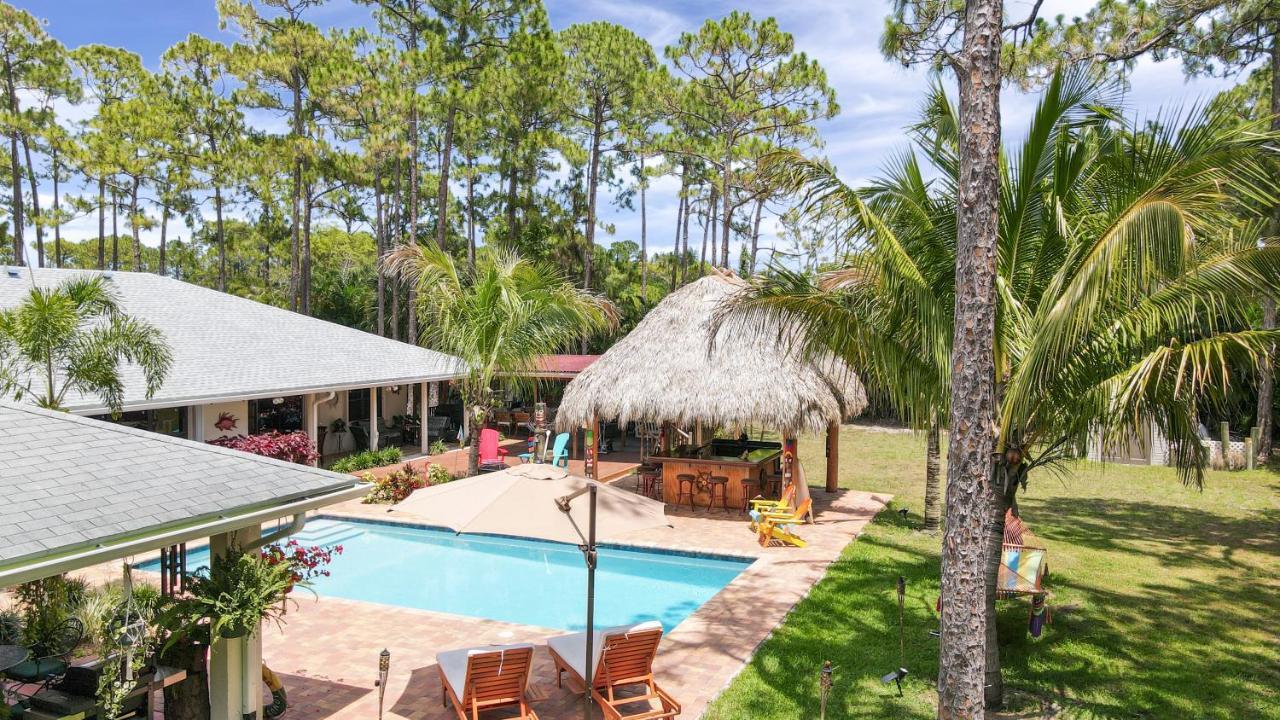 Private Tropical Paradise Guesthouse! Loxahatchee المظهر الخارجي الصورة