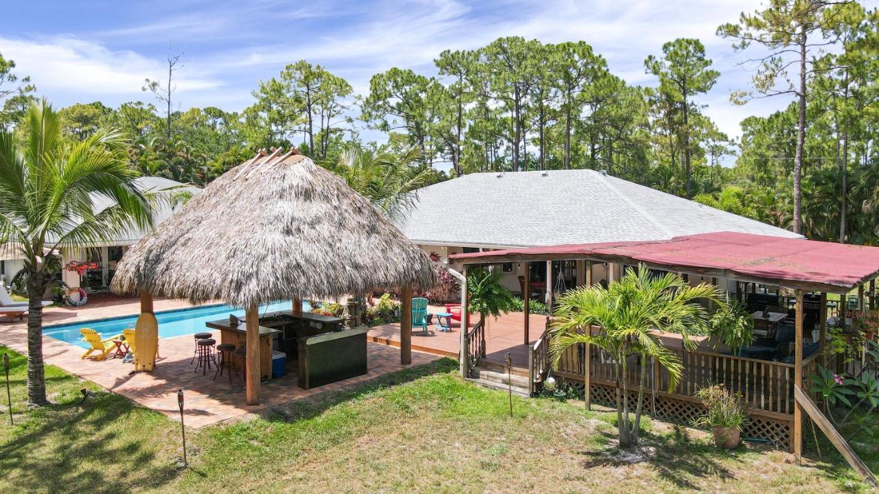 Private Tropical Paradise Guesthouse! Loxahatchee المظهر الخارجي الصورة