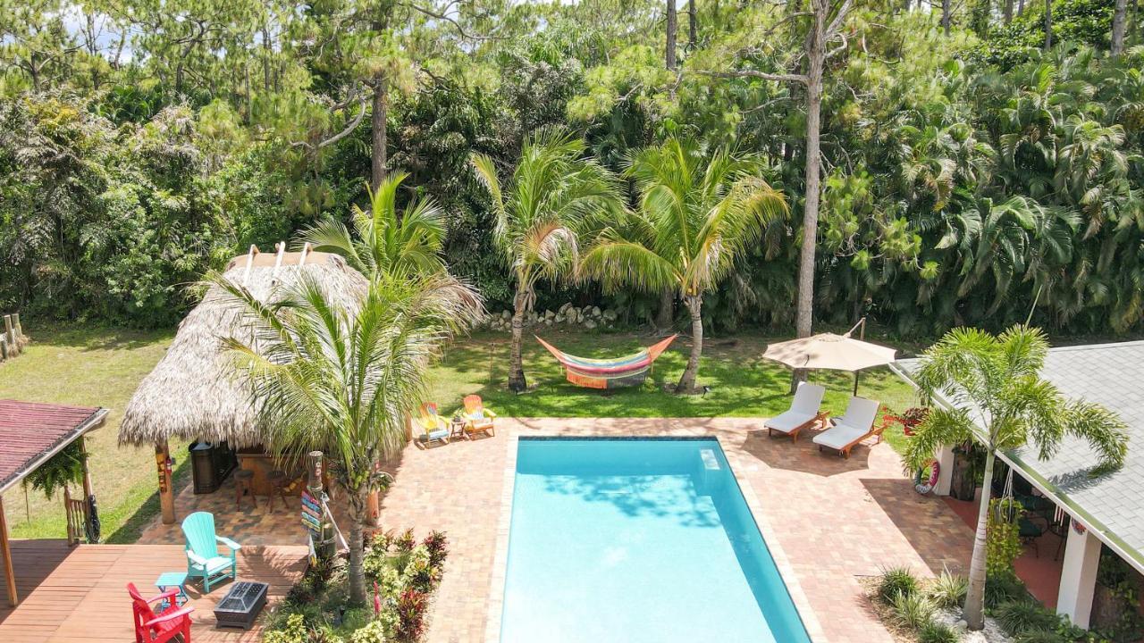 Private Tropical Paradise Guesthouse! Loxahatchee المظهر الخارجي الصورة
