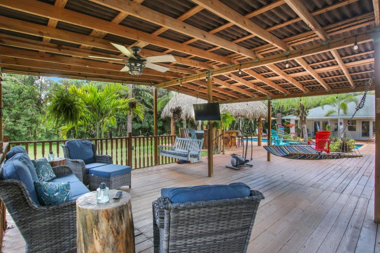 Private Tropical Paradise Guesthouse! Loxahatchee المظهر الخارجي الصورة